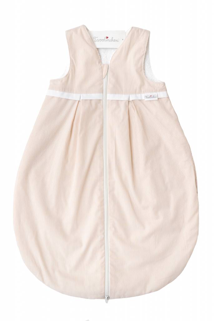 Tavolinchen terry sleeping bag with piping »Boluda Stripes«