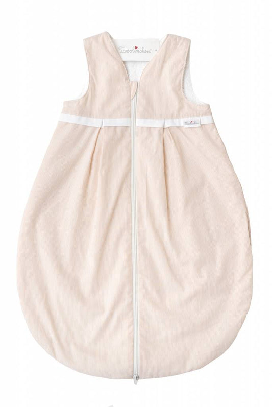 Tavolinchen terry sleeping bag with piping »Boluda Stripes«