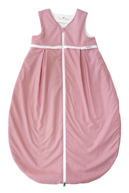 Flannel sleeping bag »Boluda Stripes« with piping