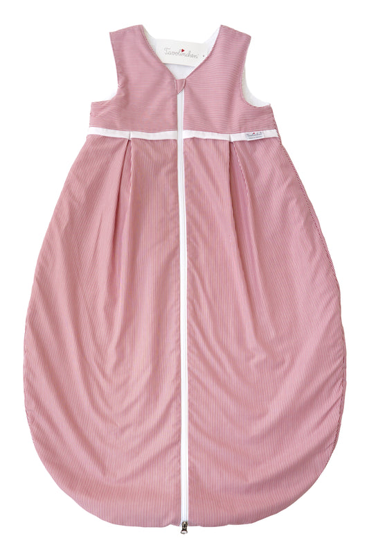 Flannel sleeping bag »Boluda Stripes« with piping