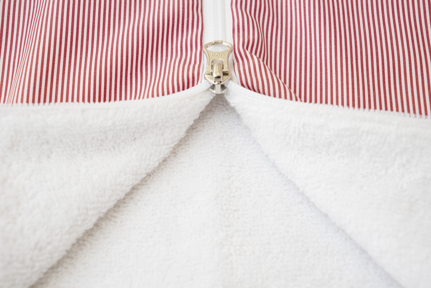 Tavolinchen terry sleeping bag with piping »Boluda Stripes«