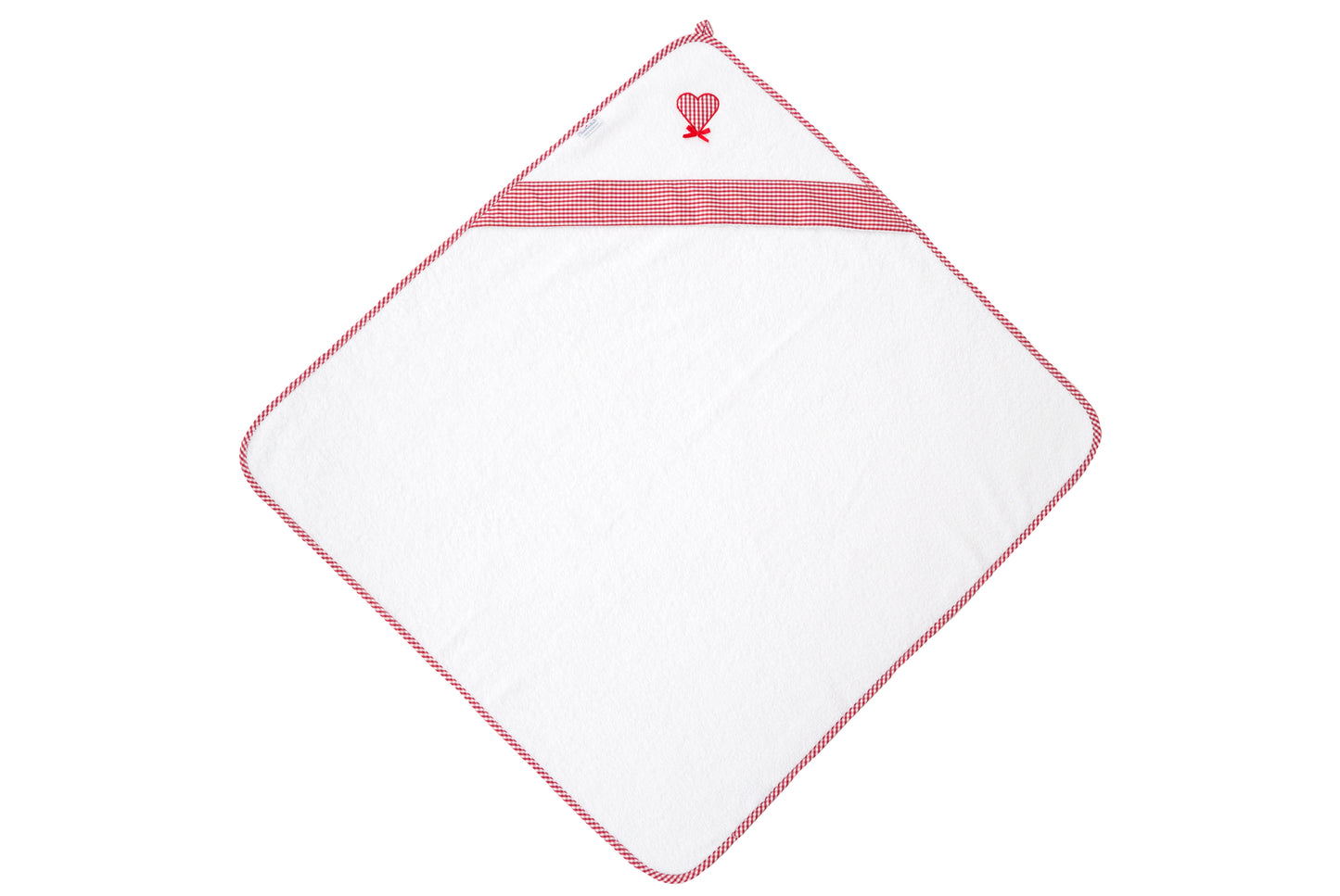 Tavolinchen hooded bath towel »Heart with Bow«