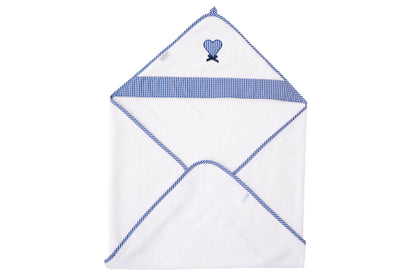 Tavolinchen hooded bath towel »Heart with Bow«