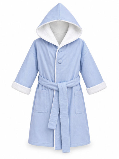 Peignoir double face »Boluda Stripes« avec capuche
