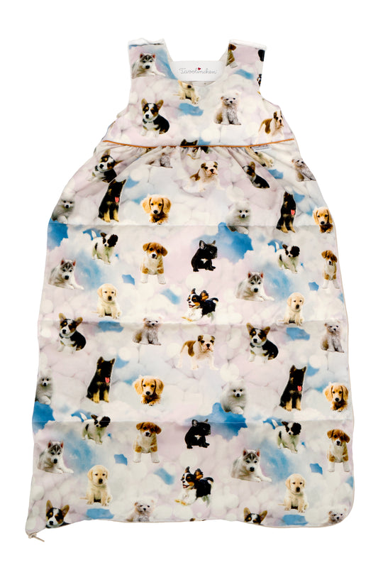 Tavolinchen down sleeping bag »Little Puppy Friends«
