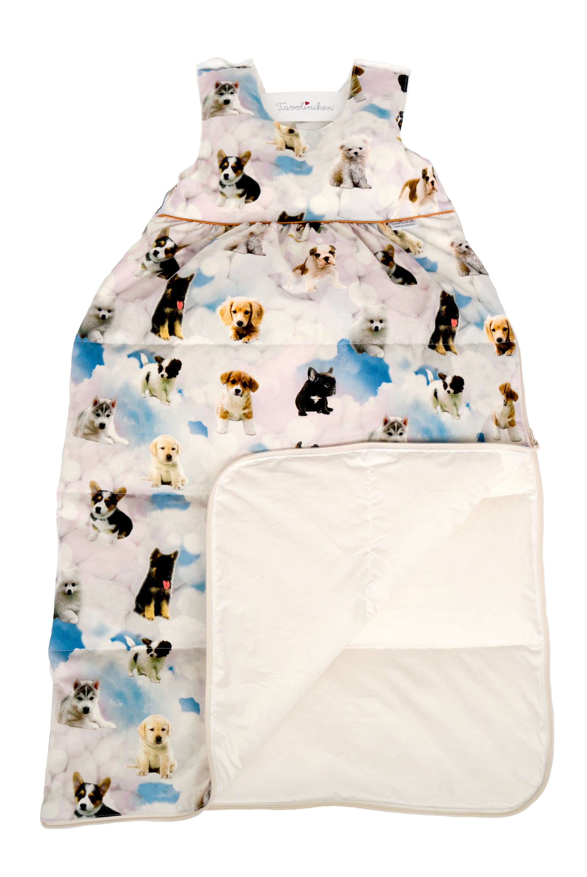 tavolinchen schlafsack 90 cm Tavolinchen Daunenschlafsack »Kleine Welpenfreunde« – TAVO e.K