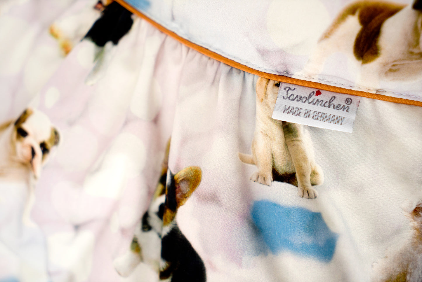 Tavolinchen down sleeping bag »Little Puppy Friends«