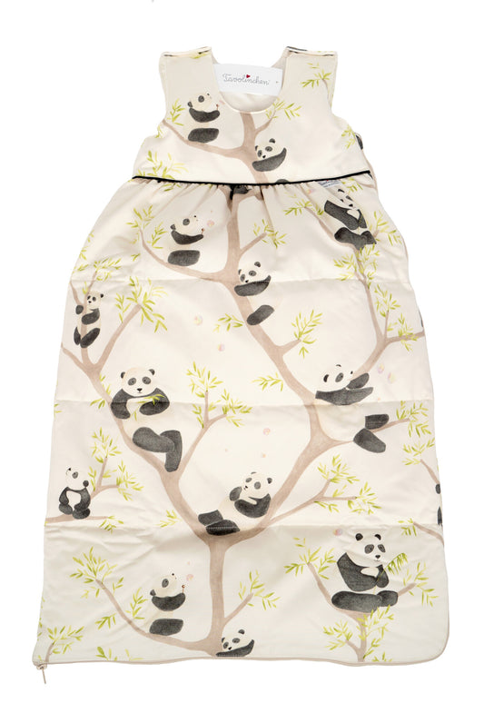 Tavolinchen down sleeping bag »Glückspanda« – warm &amp; soft