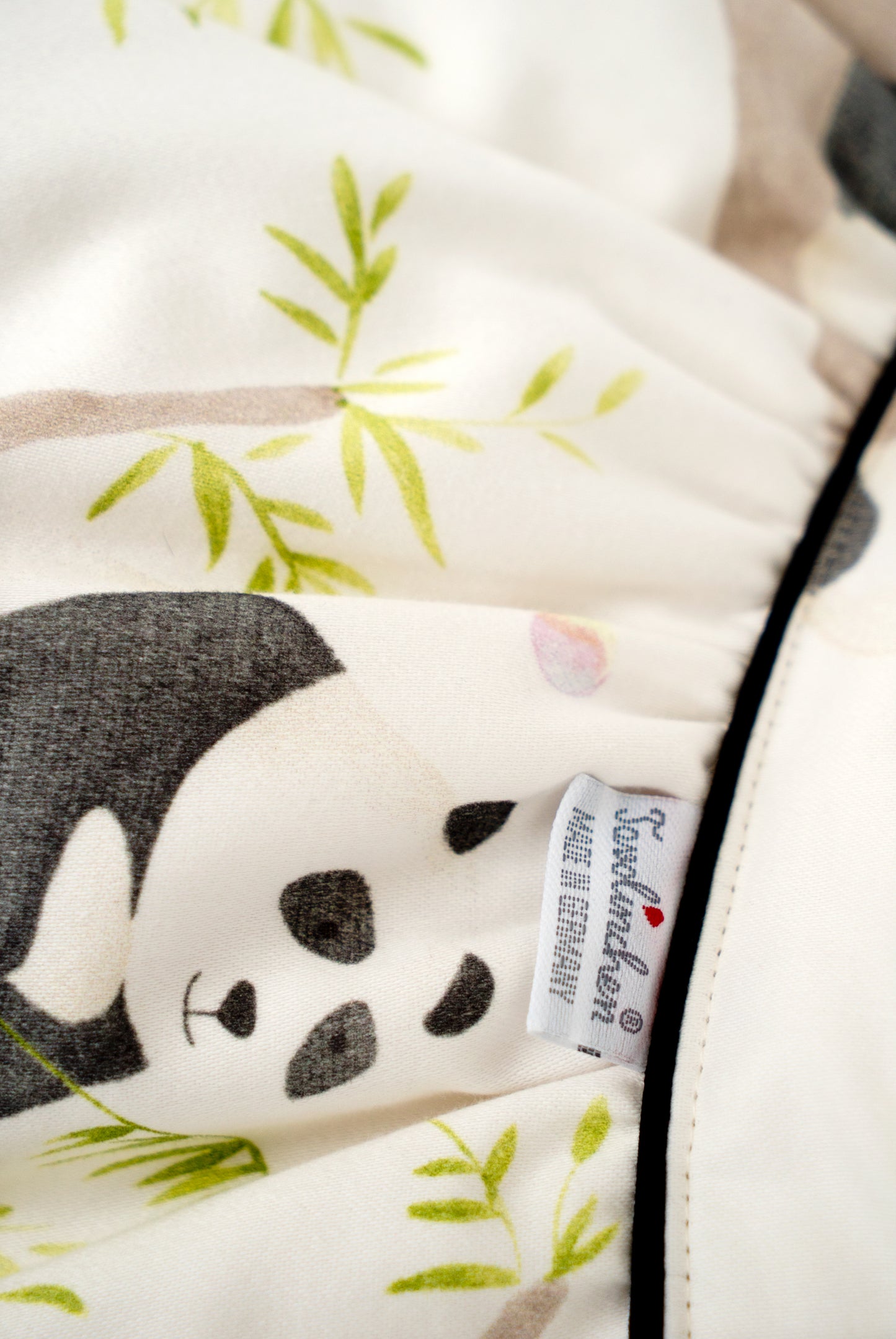 Tavolinchen down sleeping bag »Glückspanda« – warm &amp; soft