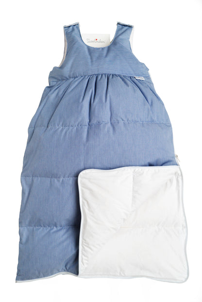 Tavolinchen down sleeping bag »Boluda Stripes«