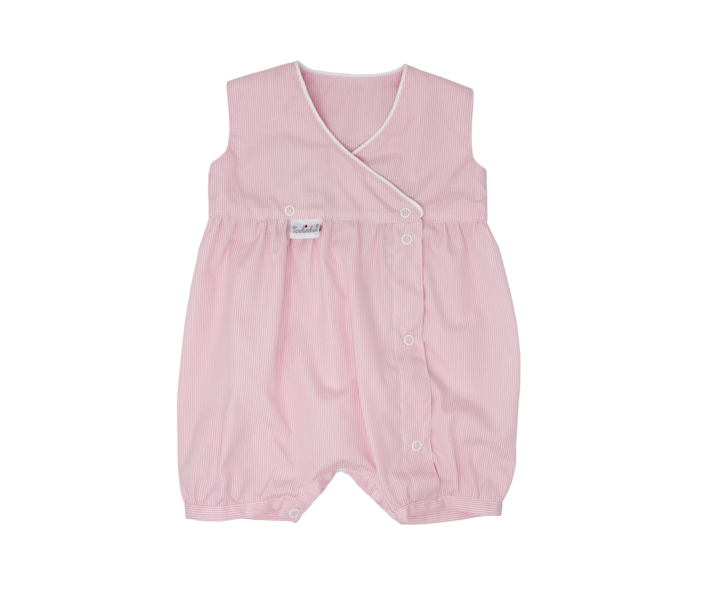 Player “Boluda Stripes” – Summery baby romper with practical buttons