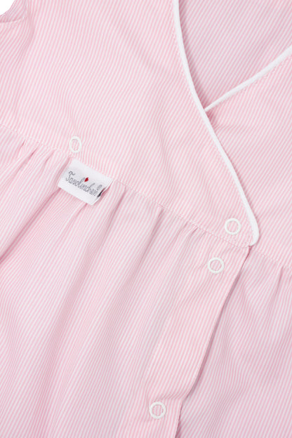 Player “Boluda Stripes” – Summery baby romper with practical buttons