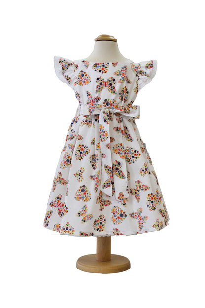 Colorful butterfly dress: Perfect for sunny days! 