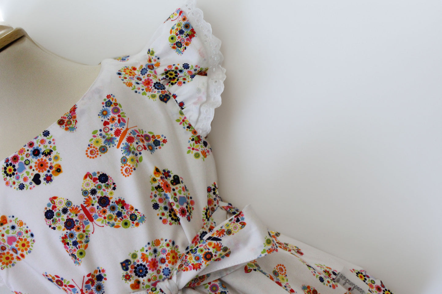 Colorful butterfly dress: Perfect for sunny days! 