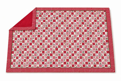 Tavolinchen Spieldecke „Bauernhof“ 100 × 140 cm – aus Baumwolle mit weicher Frottier-Rückseite