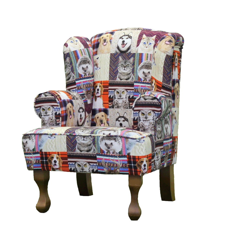 Fauteuil enfant confortable « Twist Karo »