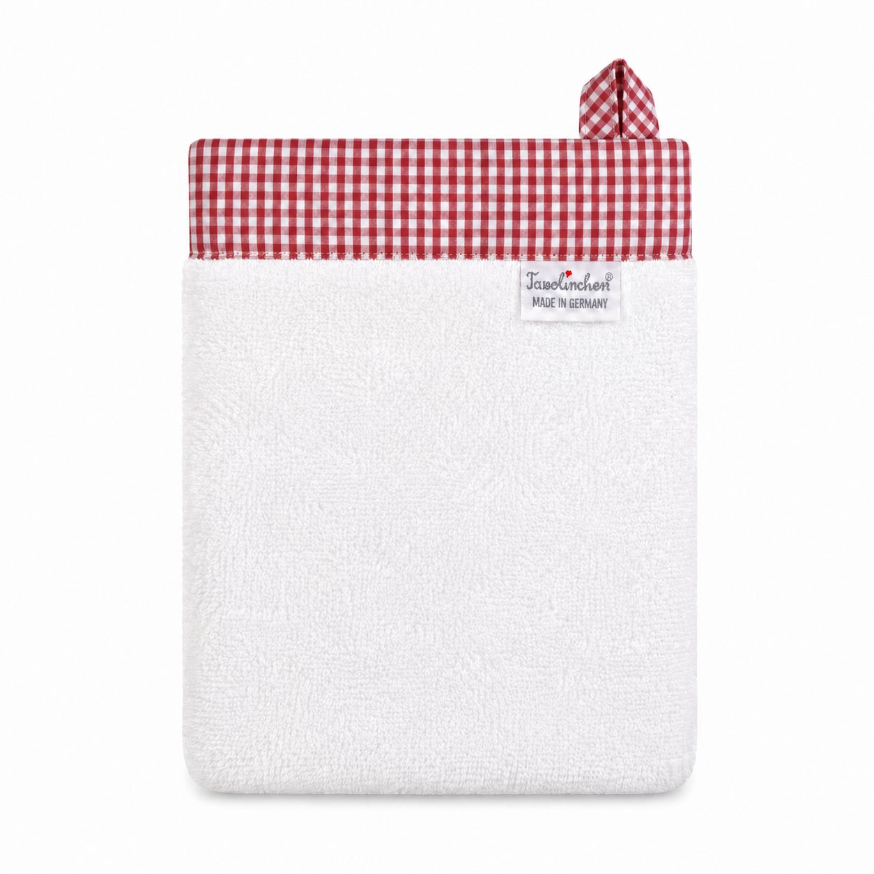 Tavolinchen Frottier-Waschhandschuh »Twist Karo« aus 100 % Baumwolle