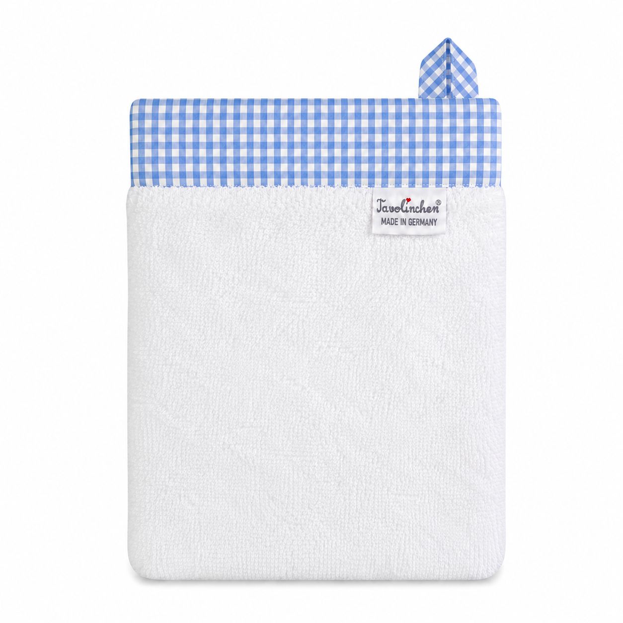 Tavolinchen Frottier-Waschhandschuh »Twist Karo« aus 100 % Baumwolle