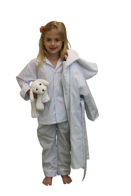 Double-face bathrobe »Classic Stripes« with hood