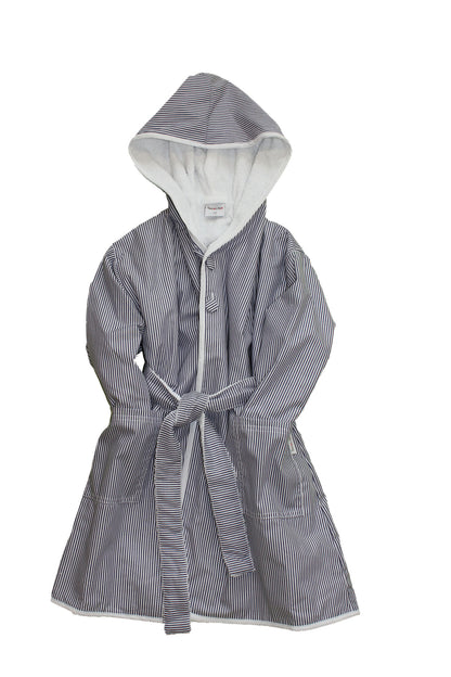 Double-face bathrobe »Classic Stripes« with hood