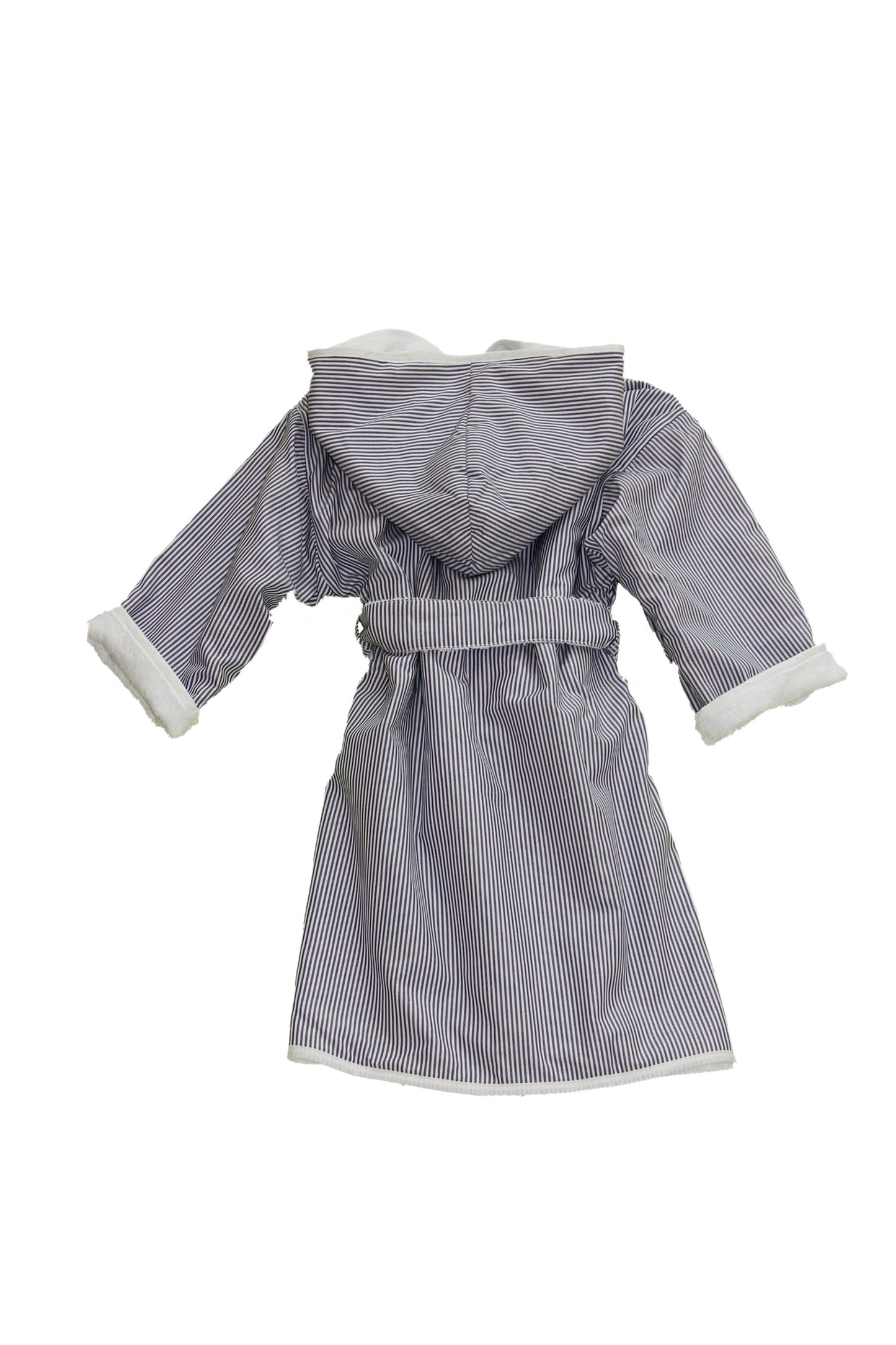 Double-face bathrobe »Classic Stripes« with hood