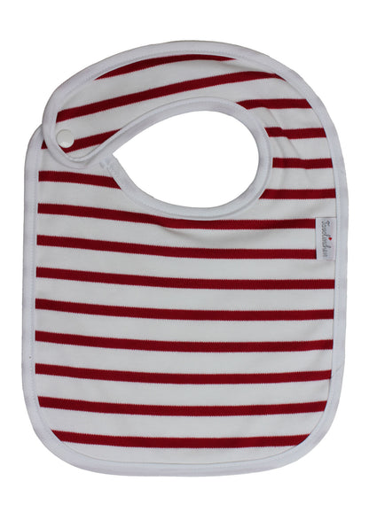 Snap-button bib "Ringel" – High-quality bib made of 100% cotton for children from 1.5 to 4 years ♥ Made in Germany
