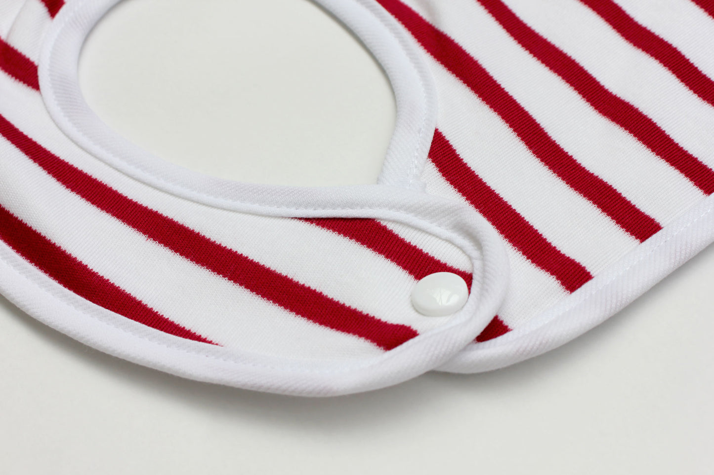 Snap-button bib "Ringel" – High-quality bib made of 100% cotton for children from 1.5 to 4 years ♥ Made in Germany