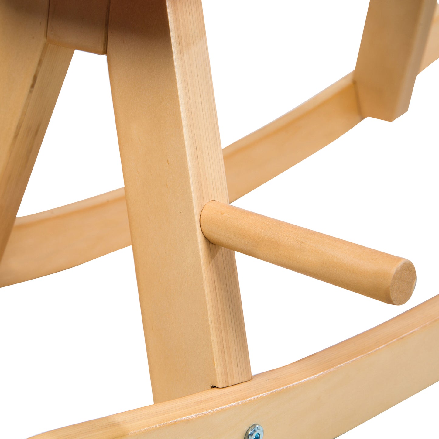 Schaukelpferd aus Massivholz