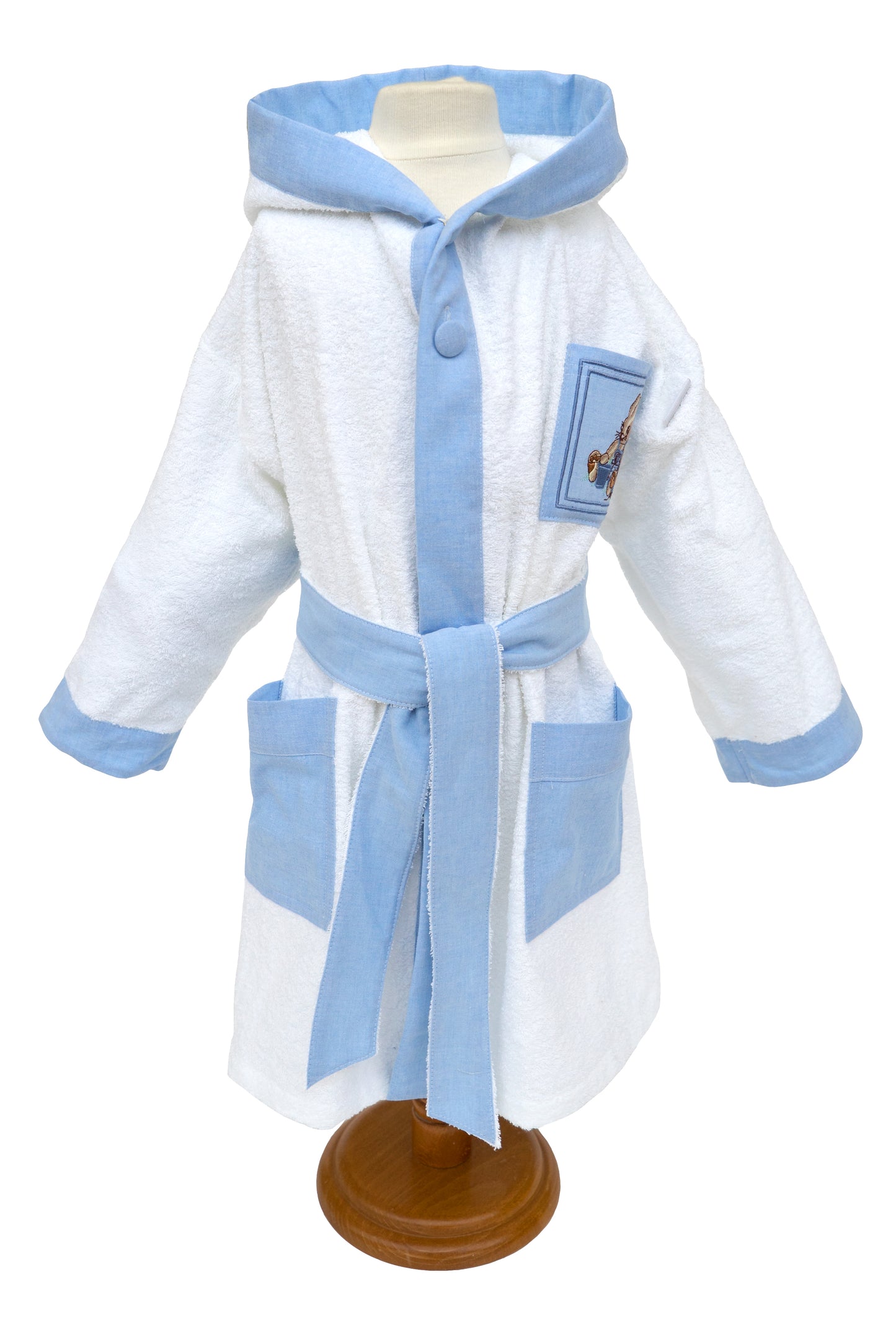 Peignoir »Lapin« avec capuche