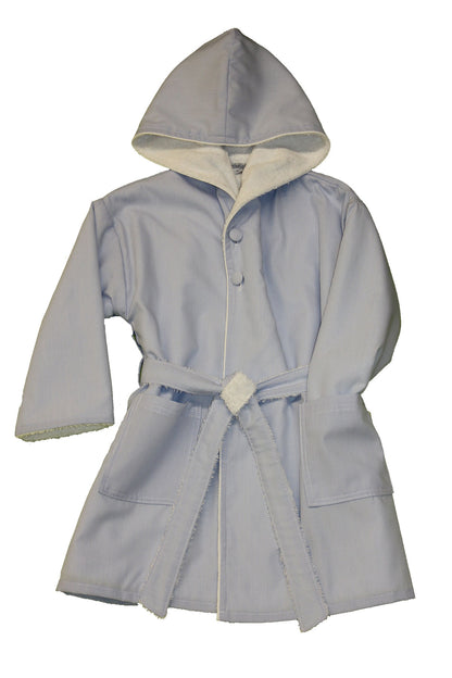 Peignoir double face »Boluda Stripes« avec capuche