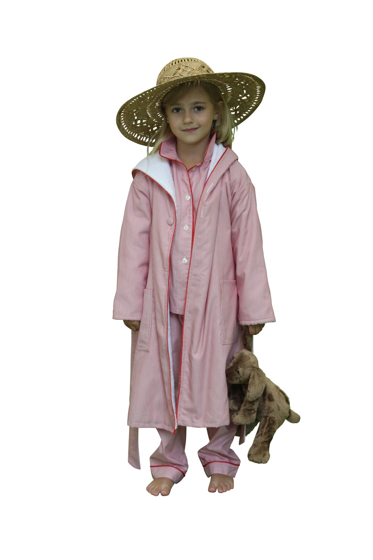 Peignoir double face »Boluda Stripes« avec capuche