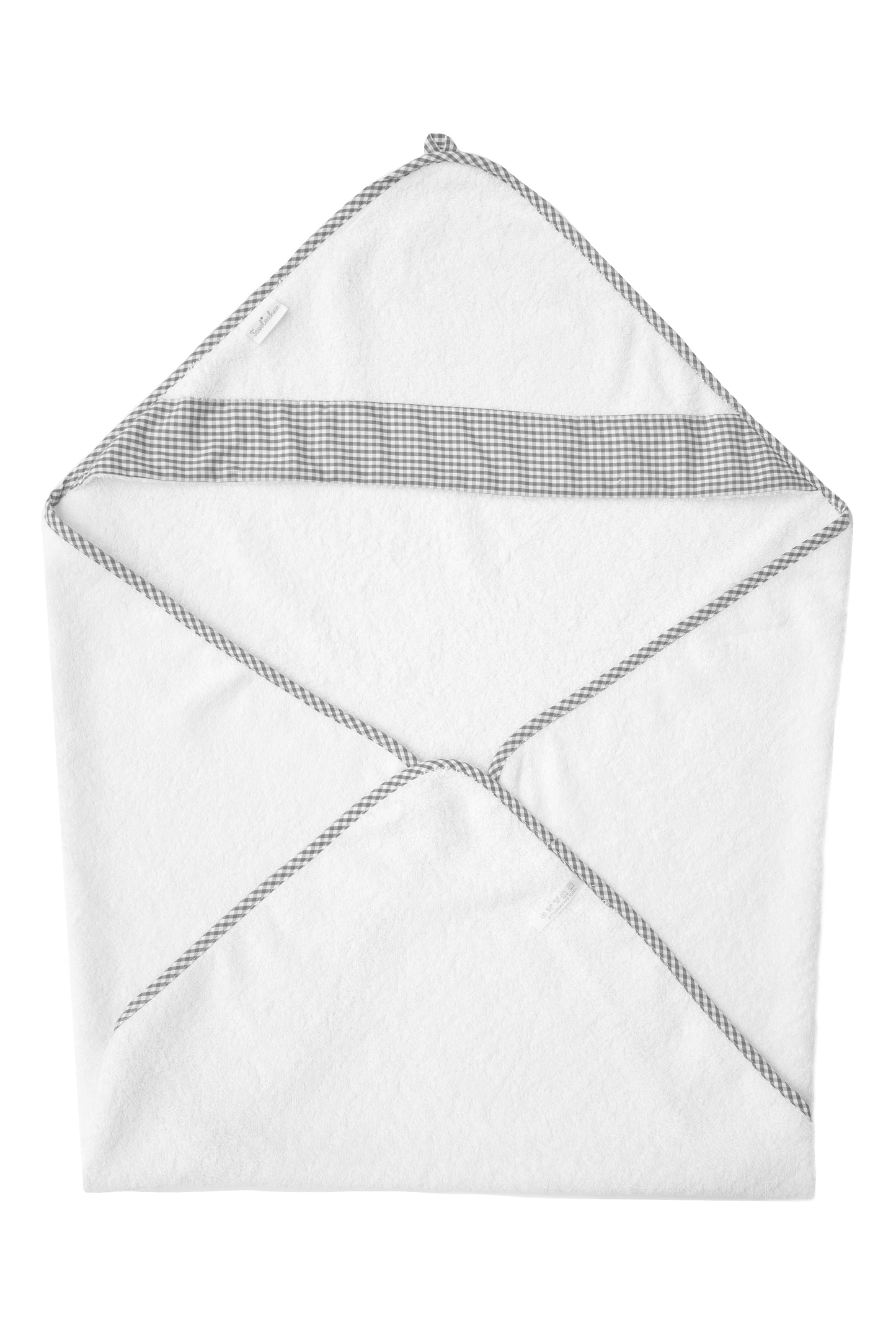 Hooded bath towel »Karo«