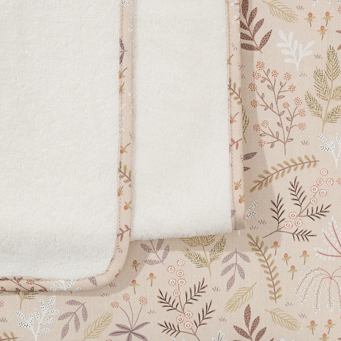 Changing mat "Interior" with 2 velour wipes | soft lying surface - pleasant feeling on the skin