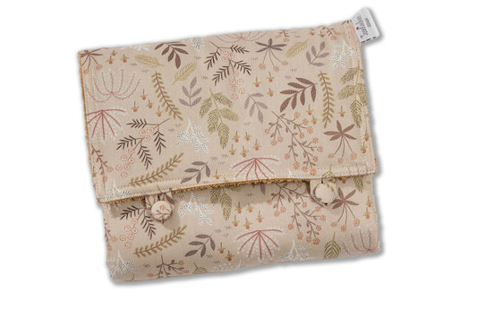 Exclusive travel changing mat »Interieur« – Soft and stylish fabric changing mat for on the go | Foldable, lightweight, and perfect for traveling with babies