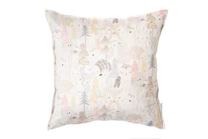 Cotton satin pillowcase "Forest Animals"