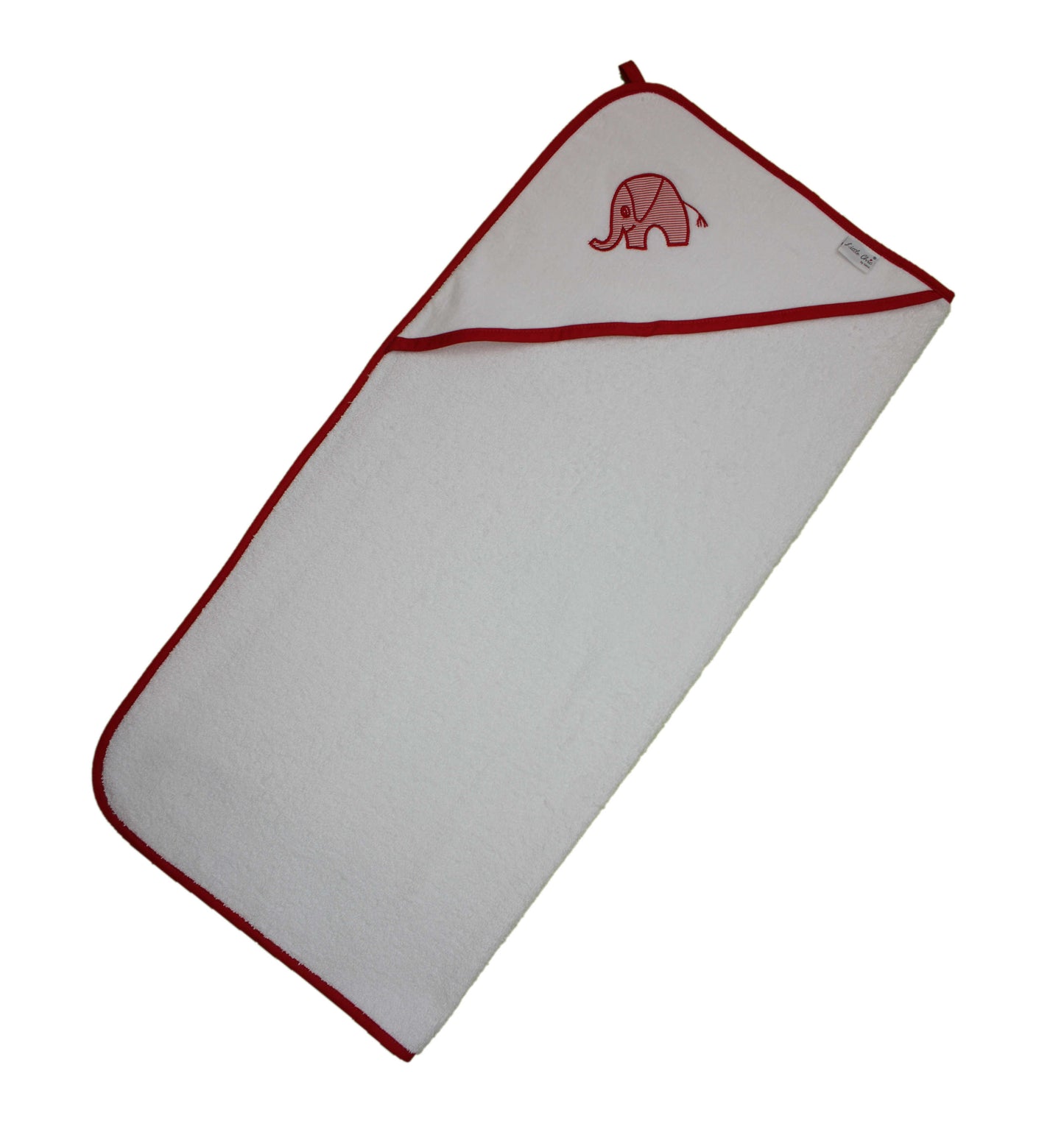 Hooded bath towel "Elephant" (velour)