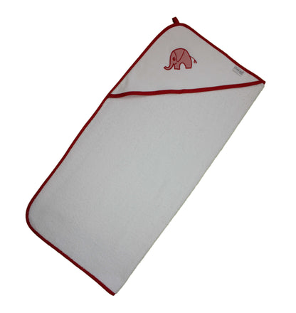 Hooded bath towel "Elephant" (velour)