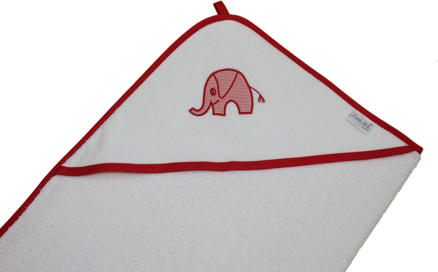 Hooded bath towel "Elephant" (velour)