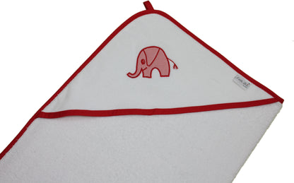 Hooded bath towel "Elephant" (velour)