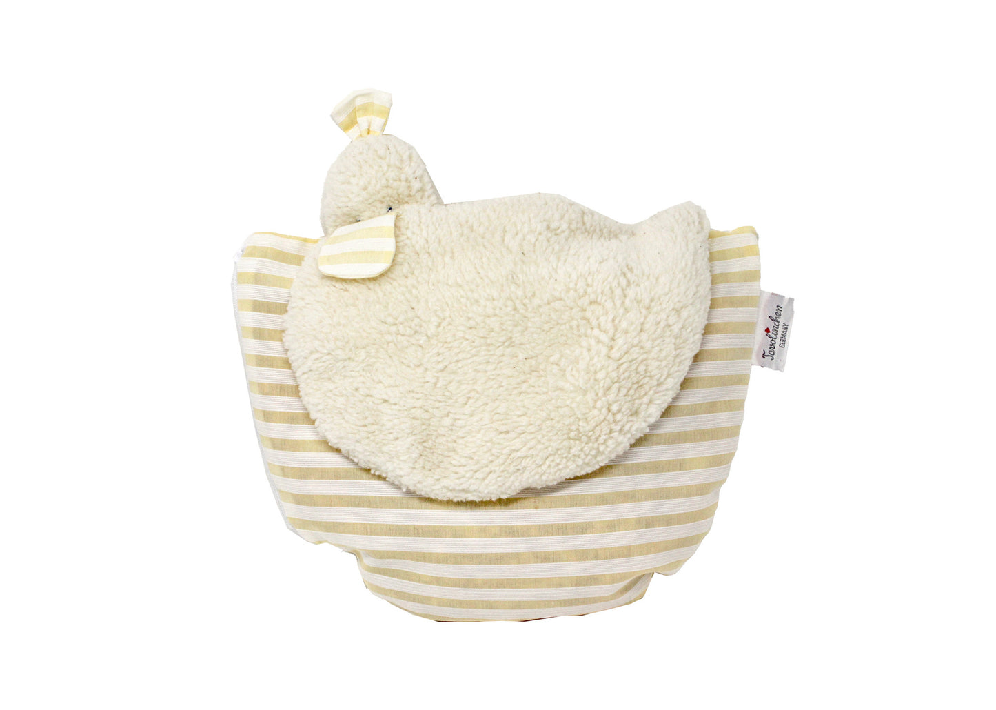 Swiss pine cuddly pillow "Duck"