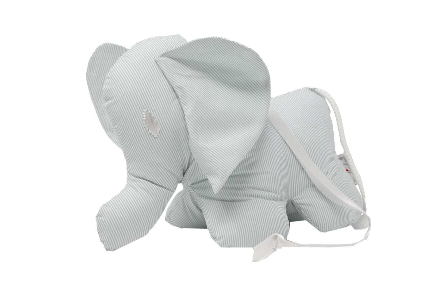 Tavolinchen Elephant with music box "Boluda Stripes"