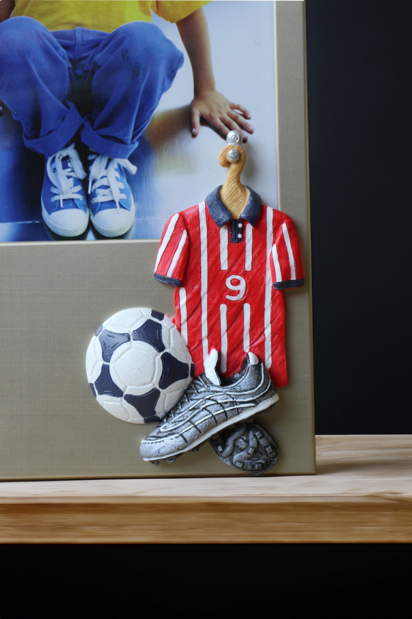 Exclusive football photo frame – perfect souvenir for all football fans
