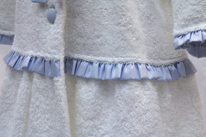 Girls' bathrobe made of 100% cotton – terry cloth, soft and absorbent