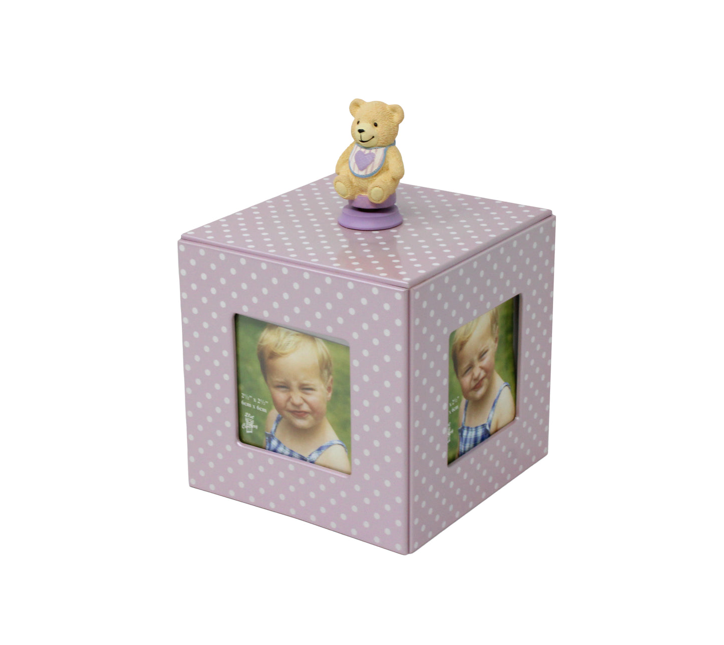 Fotowürfel mit Spieluhr