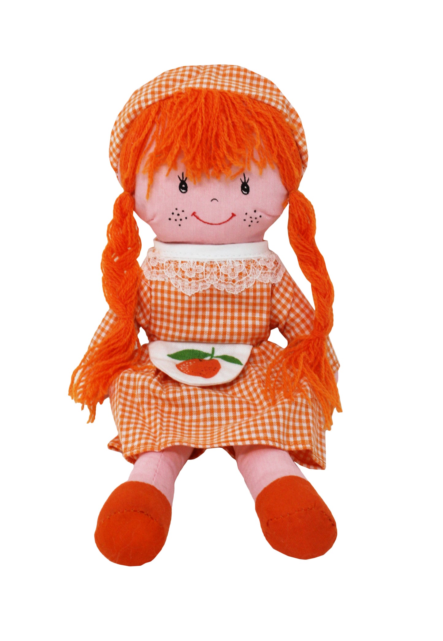 Tavolinchen Stoffpuppen mit langen Zöpfen | farbenfrohes 2er Set