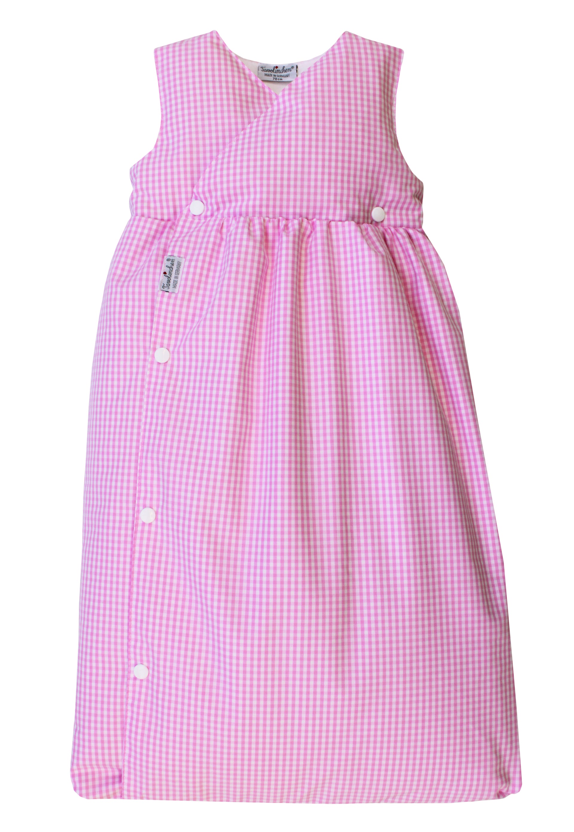 tavolinchen schlafsack 110 Tavolinchen Daunenschlafsack „Twist Karo“ – für kleine Wunder mit groß – TAVO e.K