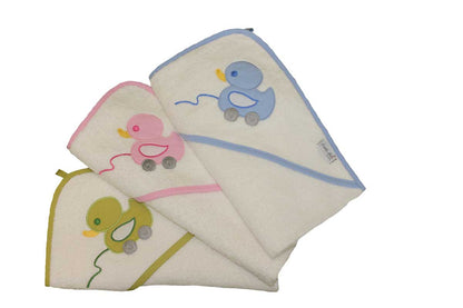 Terry cloth hooded bath towel »Rollerente«