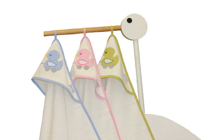 Terry cloth hooded bath towel »Rollerente«