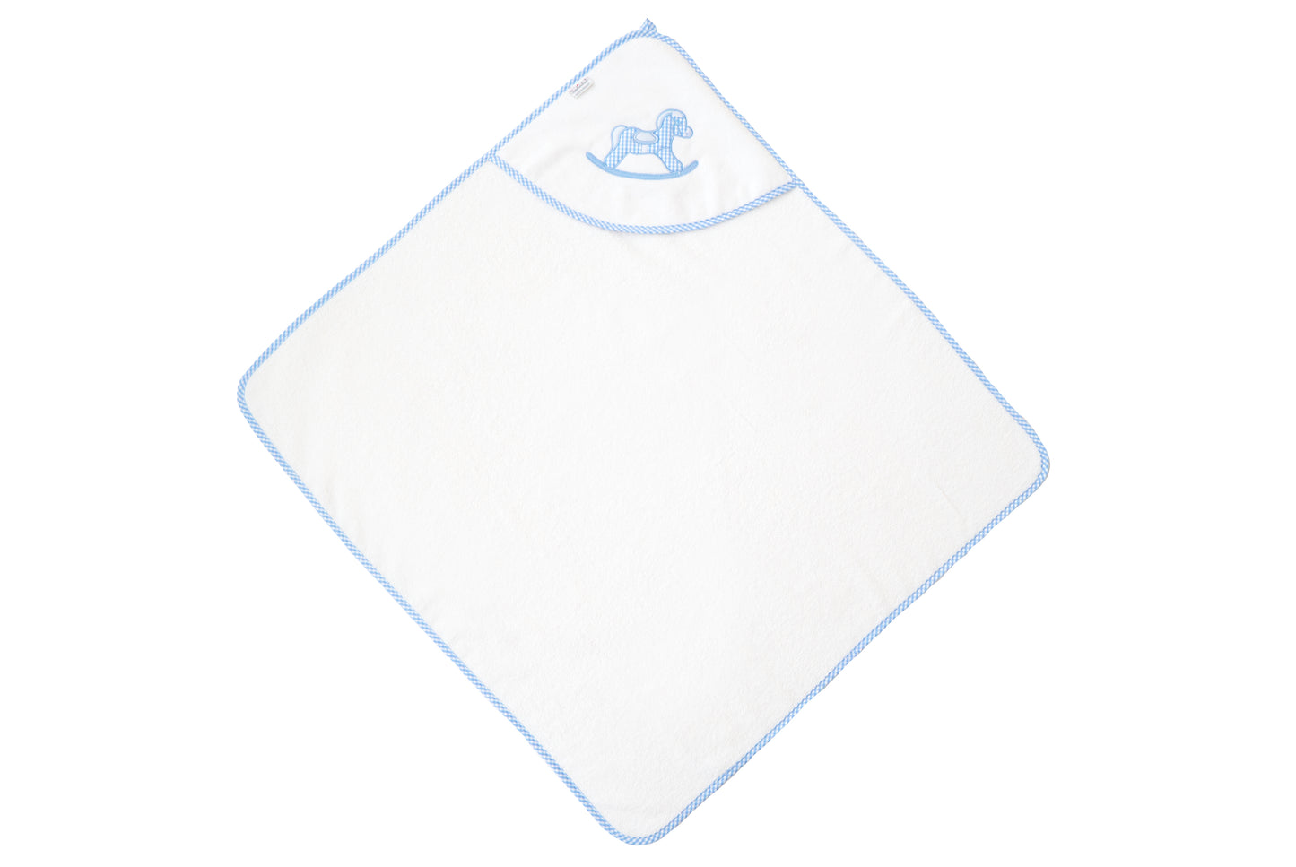 Hooded bath towel »Rocking Horse« | The perfect baby bath towel for cuddly moments after bathing