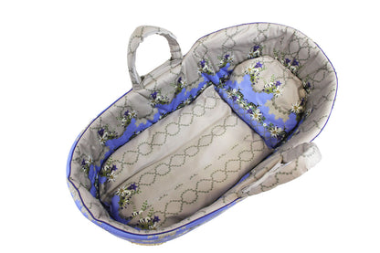 Moses basket with mattress &amp; down duvet – Alpine charm (unique piece)
